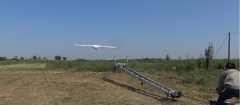 Catapulta de energía elástica de goma UAV EC25