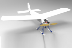 Dron objetivo de lanzamiento manual GY-1
